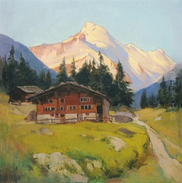 Bauernhaus In Berglandschaft - view 1