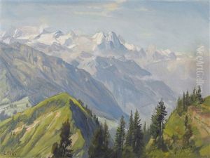 Sommerliche Gebirgslandschaft Sommerliche Gebirgslandschaft