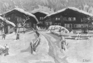 Verschneite Chalets Verschneite Chalets
