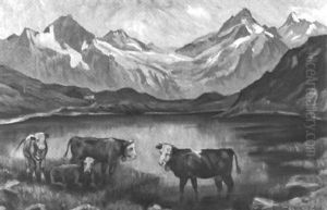 Bachalpsee by Ernst Hodel the Younger