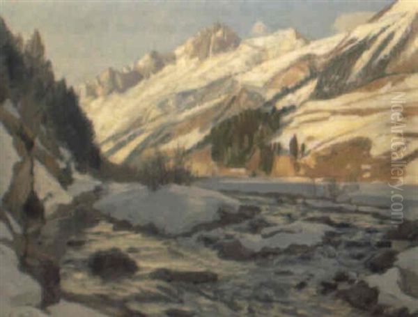 Winterliche Berglandschaft - view 1