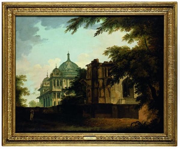 A View Of A Mosque At Mounheer - view 1