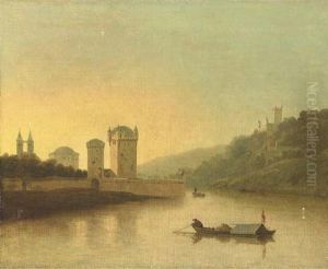 View On The Rhine by William Hodges
