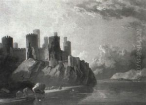 View Of Conway Castle by William Hodges