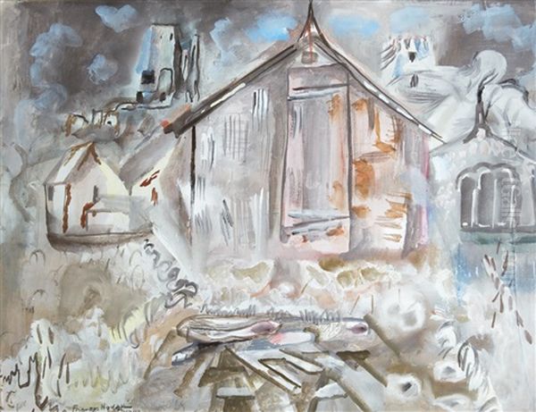 Corfe Castle - view 1