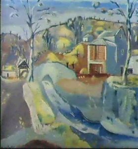 Landscape, Solva by Frances Mary Hodgkins