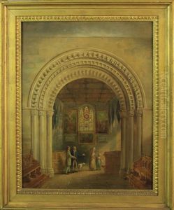 Church Interior by Charles Hodgson
