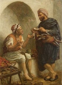 The Shoe Salesman by John Evan Hodgson