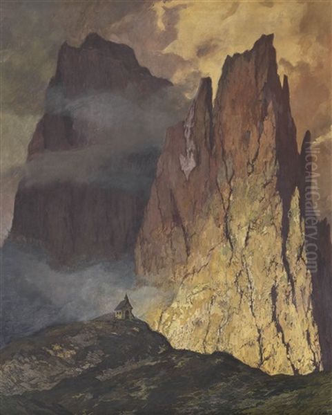 A Chapel In The High Mountains - view 1