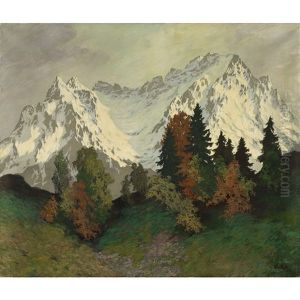 Aus Dem Karwendel by Hugo Hodiener (Hodina)