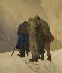 Schwerer Gang by Hugo Hodiener (Hodina)
