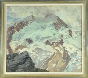 Monte Rosa (...?) by Hugo Hodiener (Hodina)