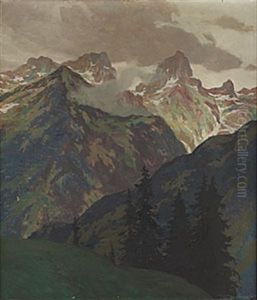 Alplandskap Alplandskap