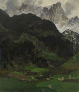 Bergfruhling by Hugo Hodiener (Hodina)