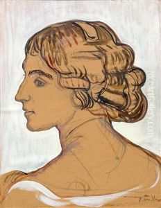 Portrait Of An Unknown Sitter by Ferdinand Hodler