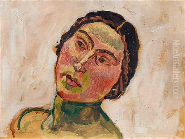 Head Study For "blick In Die Unendlichkeit" - view 1