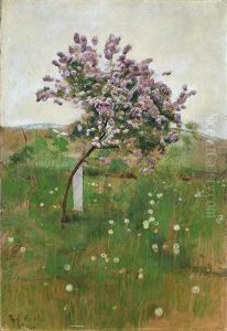 Fliederbaumchen by Ferdinand Hodler