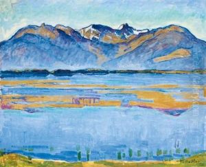 Montanalandschaft Mit Becs De Bosson Und Vallon De Rechy (montana Landscape With Becs De Bosson And Vallon De Rechy)