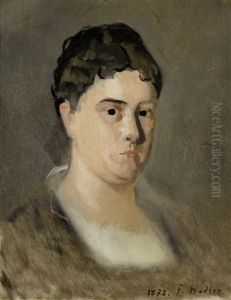Portrait Der Mme. Coutan by Ferdinand Hodler