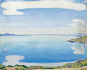 Genfersee Von Chexbres Aus (lake Geneva From Chexbres) by Ferdinand Hodler