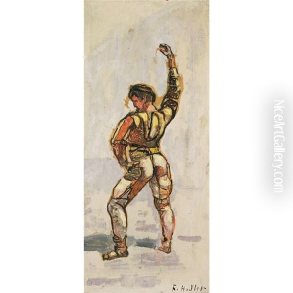 Schworender Im Linksprofil (taker From The Oath In Left Profile) (study For Einmutigkeit) - view 1