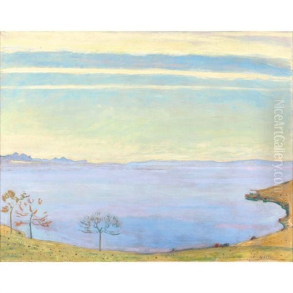 Genfersee Von Chexbres Aus (lake Geneva, View From Chexbres) - view 1