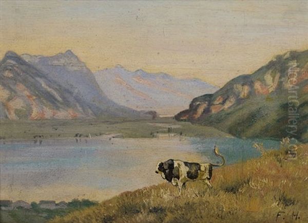 Thuner- Und Brienzersee Mit Freiburgerstier - view 1