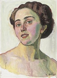 Frauenportrait by Ferdinand Hodler