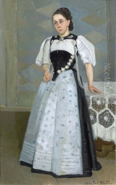 Bildnis Frau Dr. Sury, Tochter Des Barenwirts In Sumiswald (portrait Of Mrs. Dr. Sury, Daughter Of The Innkeeper Of The Baren In Sumiswald) - view 1