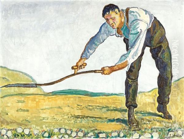 Der Maher (the Mower) - view 1