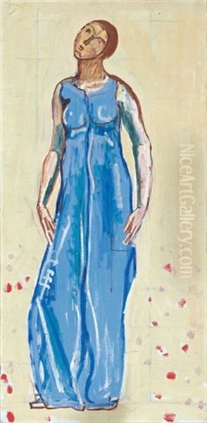 Frauenfigur Zu Blick In Die Unendlichkeit (female Figure For Glance Into Infinity) - view 1