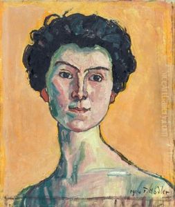 Bildnis Clara Pasche-battie (portrait Of Clara Pasche-battie) Bildnis Clara Pasche-battie (portrait Of Clara Pasche-battie)