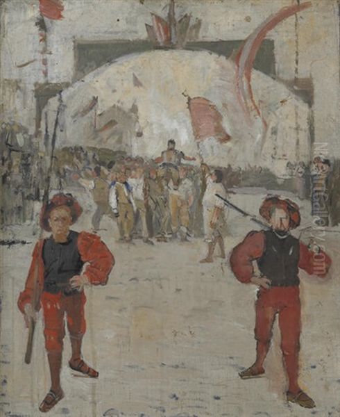 Schwingerumzug (study) - view 1