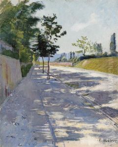 Strasse Von St. Georges Bei Genf