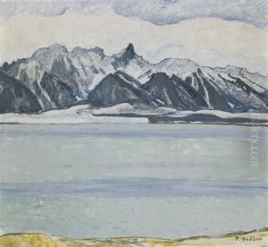 Thunersee Mit Stockhornkette Im Winter Thunersee Mit Stockhornkette Im Winter