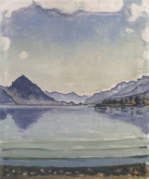 Thunersee Von Leissigen Aus - view 1