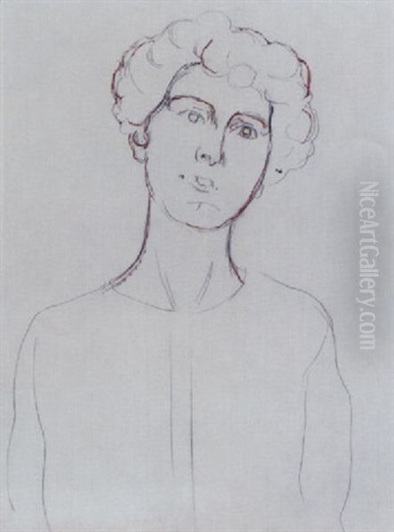 Bildnisstudie Clara Pasche-battier - view 1