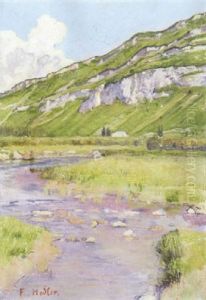 Am Petit Saleve by Ferdinand Hodler