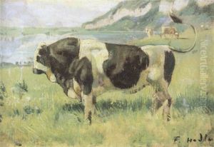 Freiburger Stier Am Brienzersee
