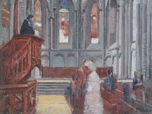 Das Gebet In Der Kathedrale St. Pierre