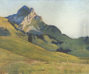 Berglandschaft by Ferdinand Hodler