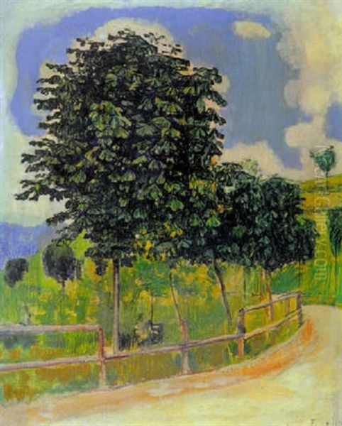 Kastanienbaum Am Wegrand - view 1