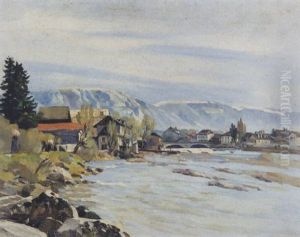 Die Arvebrucke Bei Carouge