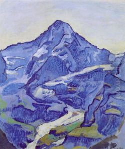 Der Monch by Ferdinand Hodler
