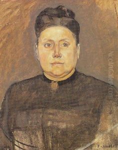 Frauenbildnis by Ferdinand Hodler