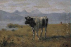 Kalb Am See by Ferdinand Hodler