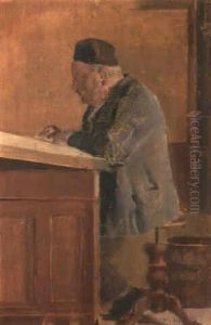 Waadtlander Notar by Ferdinand Hodler