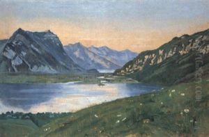 Blick Uber Thunersee, B"deli, Interlaken Und Brienzersee