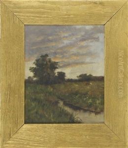 Tonalist Landscape by Arthur Hoeber