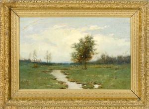 Pastoral Scene With Cows